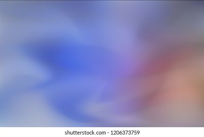Dark Blue, Red vector blurred template. Shining colored illustration in a brand-new style. A new texture for your design.