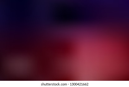 Dark Blue, Red vector blurred shine abstract texture. Modern abstract illustration with gradient. Background for a cell phone.