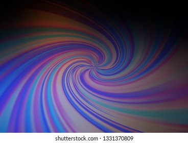 Dark Blue, Red vector blurred and colored template. A vague abstract illustration with gradient. Brand new design for your business.