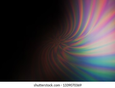 Dark Blue, Red vector blurred and colored template. A vague abstract illustration with gradient. The template for backgrounds of cell phones.
