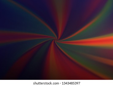 Dark Blue, Red vector blurred shine abstract template. Colorful illustration in blurry style with gradient. A new texture for your design.