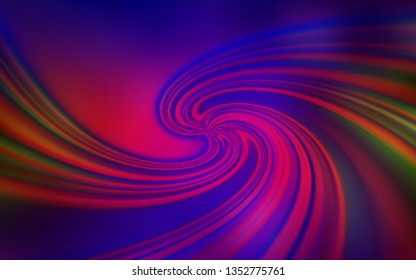 Dark Blue, Red vector blurred shine abstract texture. Shining colored illustration in smart style. New way of your design.
