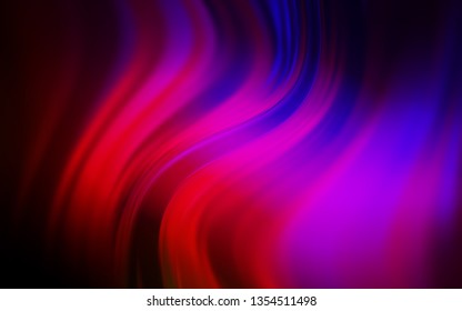 Dark Blue, Red vector blurred and colored pattern. Glitter abstract illustration with gradient design. Completely new design for your business.