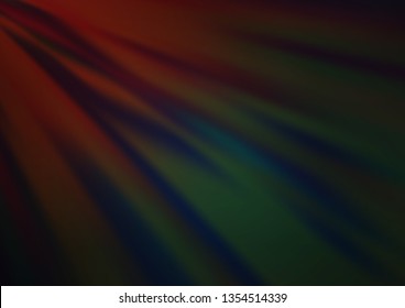 Dark Blue, Red vector blurred bright pattern. A vague abstract illustration with gradient. A new texture for your design.