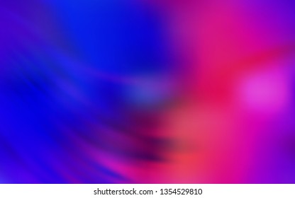 Dark Blue, Red vector blurred bright template. Creative illustration in halftone style with gradient. New style design for your brand book.