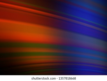 Dark Blue, Red vector blurred shine abstract pattern. Colorful illustration in abstract style with gradient. The best blurred design for your business.