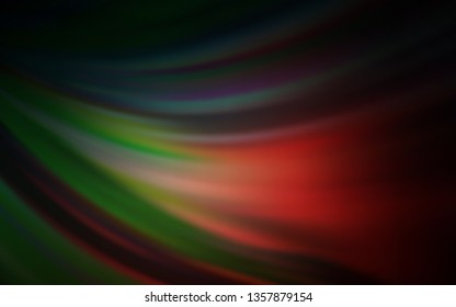 Dark Blue, Red vector blurred bright template. Shining colored illustration in smart style. Background for designs.
