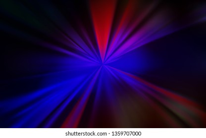 Dark Blue, Red vector blurred bright pattern. Creative illustration in halftone style with gradient. New style design for your brand book.