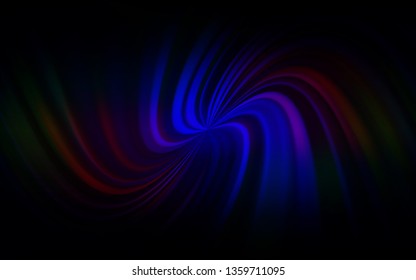 Dark Blue, Red vector blurred background. Creative illustration in halftone style with gradient. The best blurred design for your business.