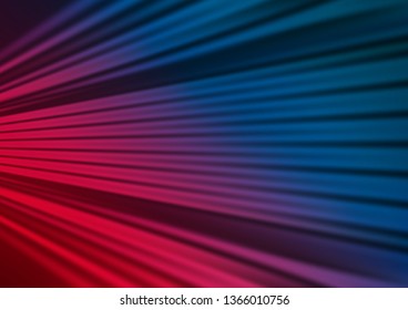 Dark Blue, Red vector blurred and colored template. Colorful abstract illustration with gradient. A new texture for your design.