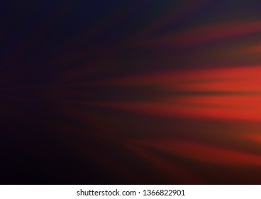 Dark Blue, Red vector blurred and colored template. A vague abstract illustration with gradient. A new texture for your design.