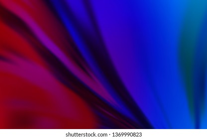 Dark Blue, Red vector blurred bright pattern. New colored illustration in blur style with gradient. Background for designs.
