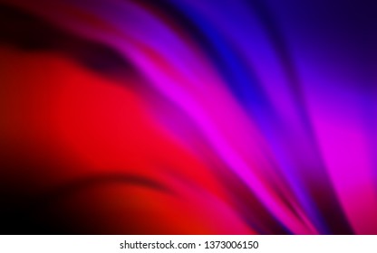 Dark Blue, Red vector blurred bright template. Creative illustration in halftone style with gradient. Completely new design for your business.