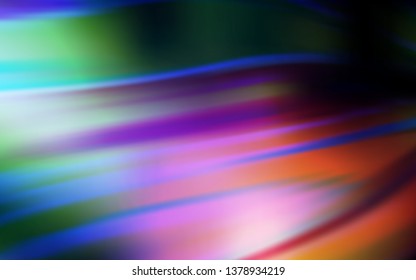 Dark Blue, Red vector blurred shine abstract background. An elegant bright illustration with gradient. Blurred design for your web site.