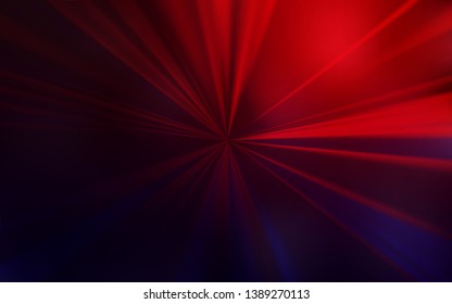 Dark Blue, Red vector blurred background. Colorful illustration in abstract style with gradient. New style for your business design.