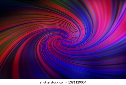 Dark Blue, Red vector blurred pattern. Colorful abstract illustration with gradient. Elegant background for a brand book.