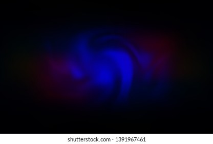 Dark Blue, Red vector blurred shine abstract texture. New colored illustration in blur style with gradient. Background for a cell phone.