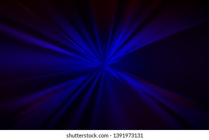 Dark Blue, Red vector blurred shine abstract texture. A completely new colored illustration in blur style. Background for designs.