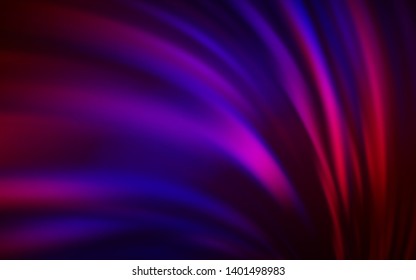 Dark Blue, Red vector blurred shine abstract texture. A completely new colored illustration in blur style. New style for your business design.
