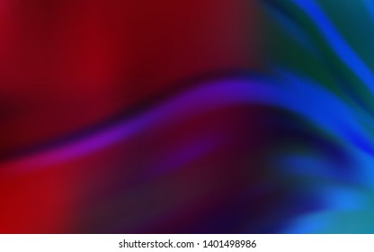 Dark Blue, Red vector blurred and colored pattern. New colored illustration in blur style with gradient. Blurred design for your web site.