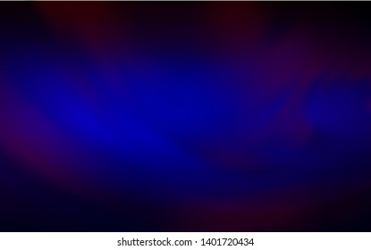 Dark Blue, Red vector blurred template. Abstract colorful illustration with gradient. Background for a cell phone.