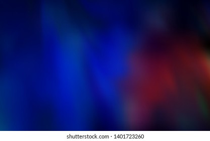 Dark Blue, Red vector blurred bright pattern. Creative illustration in halftone style with gradient. New style design for your brand book.