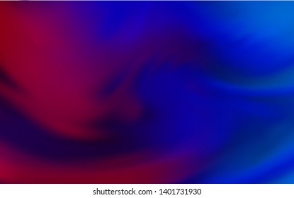 Dark Blue, Red vector blurred background. Colorful abstract illustration with gradient. Background for a cell phone.