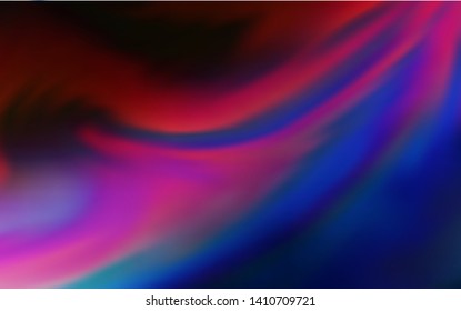 Dark Blue, Red vector blurred background. Shining colored illustration in smart style. Background for a cell phone.
