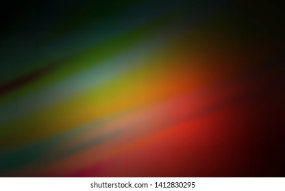 Dark Blue, Red vector blurred template. Abstract colorful illustration with gradient. Blurred design for your web site.