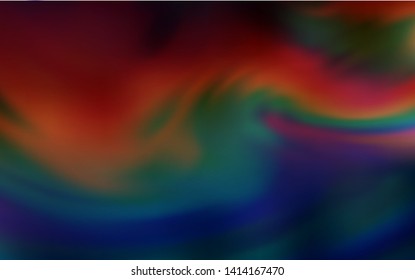 Dark Blue, Red vector blurred template. An elegant bright illustration with gradient. New style design for your brand book.