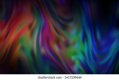 Dark Blue, Red vector blurred pattern. Shining colored illustration in smart style. New way of your design.