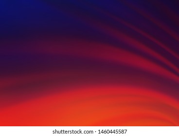 Dark Blue, Red vector blurred bright background. Glitter abstract illustration with an elegant design. The template for backgrounds of cell phones.