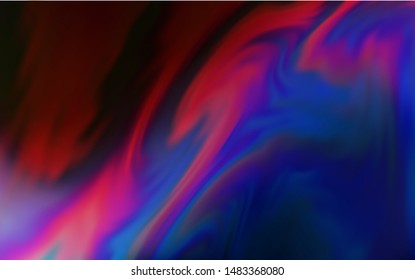 Dark Blue, Red vector blurred pattern. Abstract colorful illustration with gradient. New design for your business.