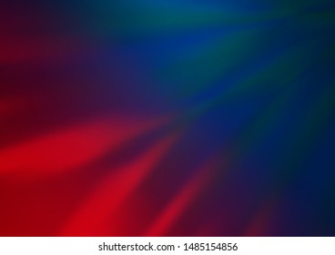 Dark Blue, Red vector blurred bright pattern. Colorful abstract illustration with gradient. A new texture for your design.