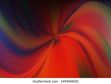 Dark Blue, Red vector blurred and colored template. Creative illustration in halftone style with gradient. The template for backgrounds of cell phones.