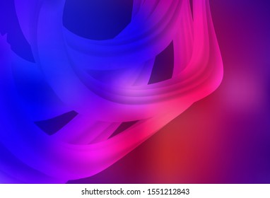 Dark Blue, Red vector blurred shine abstract template. Modern abstract illustration with gradient. Elegant background for a brand book.