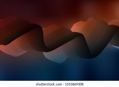 Dark Blue, Red vector blurred template. Modern abstract illustration with gradient. Completely new design for your business.