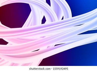 Dark Blue, Red vector blurred shine abstract background. Glitter abstract illustration with gradient design. New style design for your brand book.