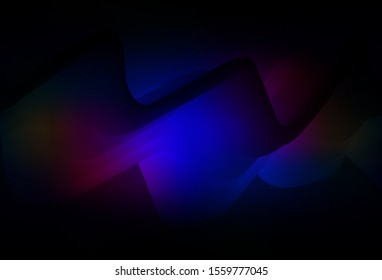Dark Blue, Red vector blurred template. An elegant bright illustration with gradient. New style for your business design.