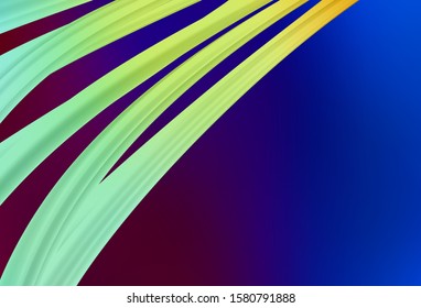Dark Blue, Red vector blurred shine abstract background. New colored illustration in blur style with gradient. Background for designs.