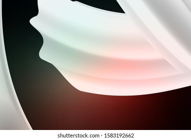 Dark Blue, Red vector blurred bright template. Shining colorful illustration in smart style. Elegant background for a brand book.