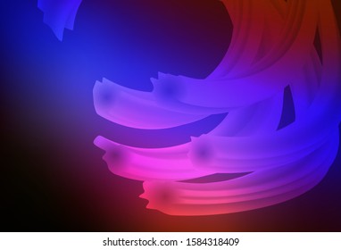 Dark Blue, Red vector blurred bright template. Modern abstract illustration with gradient. Completely new design for your business.