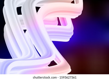 Dark Blue, Red vector blurred pattern. Colorful abstract illustration with gradient. Completely new design for your business.