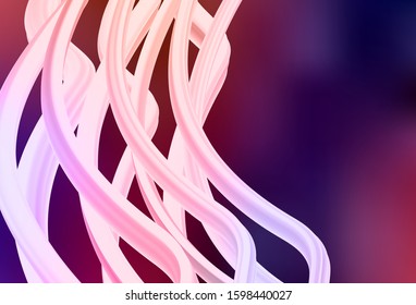 Dark Blue, Red vector blurred pattern. New colored illustration in blur style with gradient. Smart design for your work.