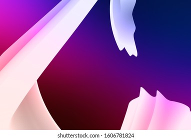 Dark Blue, Red vector blurred pattern. Shining colorful illustration in smart style. New style for your business design.