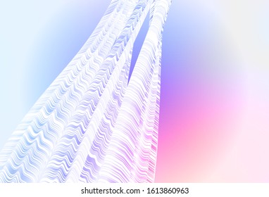Dark Blue, Red vector blurred bright pattern. New colored illustration in blur style with gradient. Background for a cell phone.