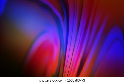 Dark Blue, Red vector blurred bright texture. Colorful illustration in abstract style with gradient. New way of your design.