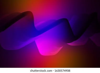 Dark Blue, Red vector blurred pattern. Colorful abstract illustration with gradient. Background for designs.