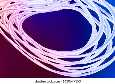 Dark Blue, Red vector blurred background. Glitter abstract illustration with gradient design. Background for a cell phone.