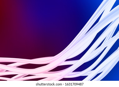 Dark Blue, Red vector blurred shine abstract texture. Modern abstract illustration with gradient. New design for your business.